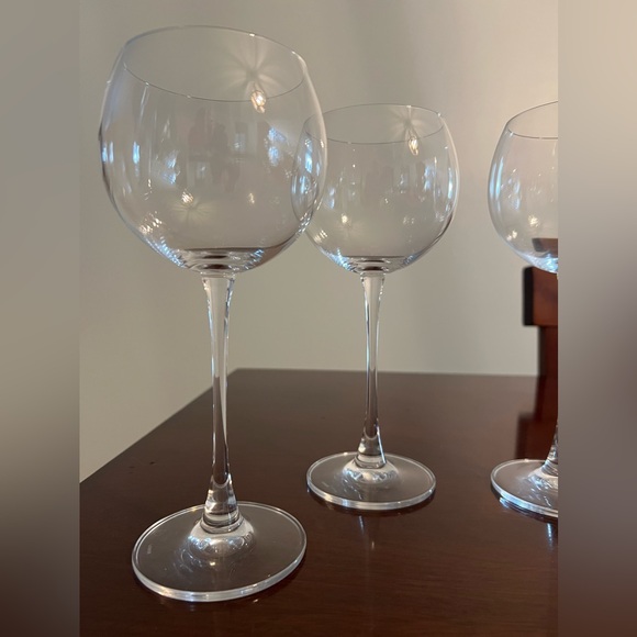 Lenox Crystal Balloon Wine/Water Glasses 8 1/2” - Set of 4 - Picture 3 of 6